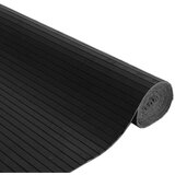  Preproga pravokotna črna 80x200 cm bambus | Shoptok.si