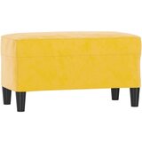  Klupa žuta 70 x 35 x 41 cm baršunasta | shoptok.hr