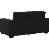  3-dijelni set sofa s jastucima crni baršun | shoptok.hr