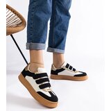 Gemre Black Velcro Sneakers Mena | Shoptok.si