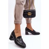 VINCEZA Leather Heels on a Stiletto Black Idona | ePonuda.com
