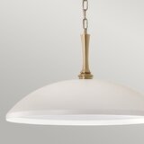  Kichler KL-DELAROSA-P-WH - Luster na lancu DELAROSA 1xE27/60W/230V bela/mesing | Eponuda.com