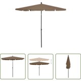  The Living Store Vrtni senčnik 210x140 cm taupe - Vrtni Senčnik, (21743038) Cene