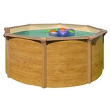 Mömax Bazen Woody De Luxe Supreme, Peščeni Filter, Ø 360cm | Shoptok.si