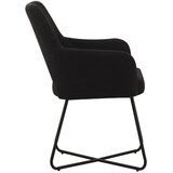MID.YOU NASLANJAČ, tekstil črna | Shoptok.si