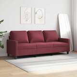  Trosjed od tkanine crvena boja vina 180 cm | shoptok.hr