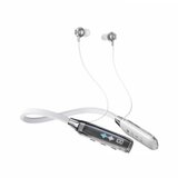 Remax rb- S20 white transparent wireless neckband sports earphone cene