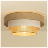  plafonska svetiljka wenta 1xE27/60W/230V prečnik 50 cm juta/krem | Eponuda.com