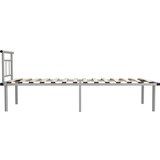  Za krevet sivi metalni 100 x 200 cm | shoptok.hr