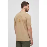 Salewa Športna kratka majica Eagle Sheep Camp Dry bež barva, 00-0000028910