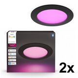 Philips SET 2x LED RGBW, prigušiva, ugradna svetiljka za kupatilo Hue SLIM LED/12W/230V IP44 Cene