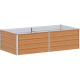  Povišena gredica - Vrtna gredica Svijetlosmeđa 160 x 80 x 45 cm | shoptok.hr