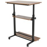 MID.YOU Pisalna Miza Workstation Ii, Črna, Hrast | Shoptok.si