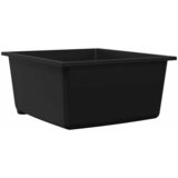  Kuhinjski umivaonik Crna 38 x 44 x 20 cm Granit | shoptok.hr