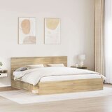  Okvir za krevet Sonoma 200 x 200 cm Čvrsto borovo drvo | shoptok.hr