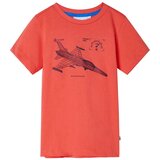  Dječja majica svjetlocrvena 92 | shoptok.hr