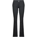 Jeans straight SLIM JEANS MW GEN Črna