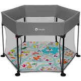Lionelo dječja igraonica/vrtić Roel Hexagon 6-kutna, Grey Multicolor | shoptok.hr