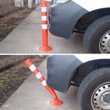  Plastični prometni stebrički 5 kom 75cm | Shoptok.si