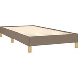 Za krevet smeđesivi 80x200 cm od tkanine | shoptok.hr
