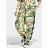 Adidas Športne hlače ' x FARM Rio' bež / zelena / temno zelena / oranžna | Shoptok.si
