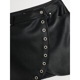 Sinsay Mini suknja od umjetne kože sa zakovicama | shoptok.hr