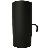  Dimna cev z zapiralom (ø 180 mm x 250 mm, črna) | Shoptok.si