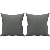  2-dijelni set sofa s jastucima tamnosivi od tkanine | shoptok.hr