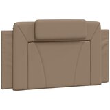  The Living Store Vzglavna stranica kapučino 100 cm umetno usnje - Vzglavna Stranica, (21498719) | Shoptok.si