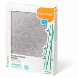 BabyOno bambus dekica pletena, siva | shoptok.hr