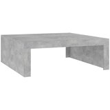 vidaXL Stolić za kavu siva boja betona 100 x 100 x 35 cm od iverice | shoptok.hr