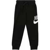 Nike Sportswear Hlače siva / crna / bijela