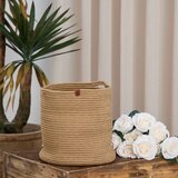 Aberto Design dekorativna korpa Coco24011, 15x18x20 cm, braon Cene