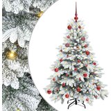 vidaXL Umestno božično drevo med 150 LED Zelena 150 cm PE in PVC | Shoptok.si