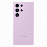 Samsung galaxy S23 ultra silicone case lilac Cene