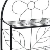  Toaletni stalak crni 60 x 33 x 174 cm | shoptok.hr