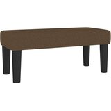 vidaXL Box spring postelja z vzmetnico temno rjav 90x190 cm | Shoptok.si