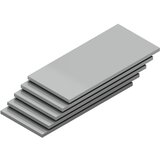 hofe Polica, širina 1300 mm, DE 5 kosov, globina 600 mm, nosilnost 125 kg, pocinkano | Shoptok.si