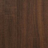 vidaXL Klubska mizica rjavi hrast 90x44,5x45 cm inženirski les | Shoptok.si