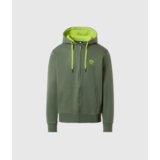 North Sails muška zip majica s kapuljačom, zelena | shoptok.hr