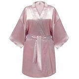 Glov satenski kimono bademantil - roze Cene'.'