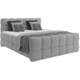 Premium Living Postelja Boxspring Brisbane, Svetlo Siva, 120x220 Cene
