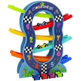  Drveni tobogan s brojevima i automobilima - 6 razina | Shoptok.si