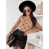 DStreet Sweter damski ATHENA kamelowy Cijene