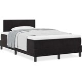 Box Spring Krevet s Madracem Crni 120x200 cm Baršun | shoptok.hr