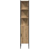 vidaXL kopalniški kabinet umetniški hrast 33x33x185.5 cm inženirski les | Shoptok.si