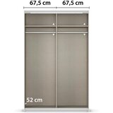 home24 OMARA Z DRSNIMI VRATI, bela | Shoptok.si