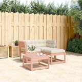 vidaXL 3-dijelni set vrtnih sofa s jastucima od masivne duglazije | shoptok.hr