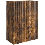 vidaXL Omara za steno Dimljen hrast 66 x 34,5 x 90 cm Inženirski les, (5000246838) | Shoptok.si