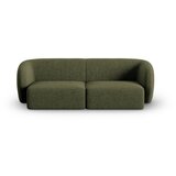 Milo Casa Zelena sedežna garnitura iz šenilje 188 cm Paolo – Cene